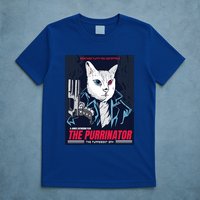 The Purrinator Film T-Shirt