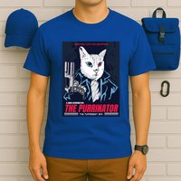The Purrinator Film T-Shirt