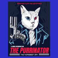 The Purrinator Film T-Shirt