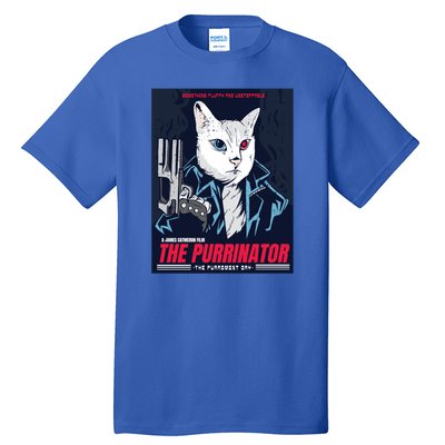 The Purrinator Film Tall T-Shirt