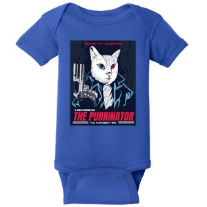 The Purrinator Film Baby Bodysuit