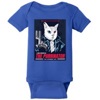 The Purrinator Film Baby Bodysuit