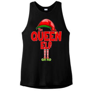 The Queen Elf Christmas Ladies PosiCharge Tri-Blend Wicking Tank