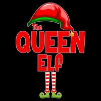 The Queen Elf Christmas Cooling Performance Crew T-Shirt
