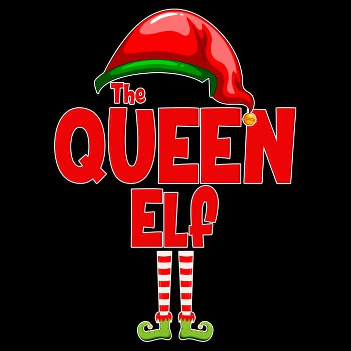 The Queen Elf Christmas Cooling Performance Crew T-Shirt