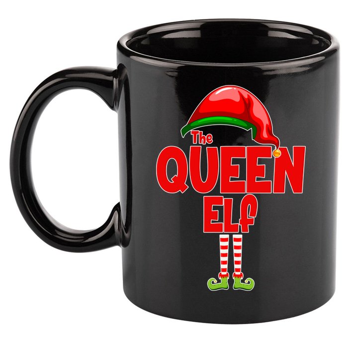 The Queen Elf Christmas 11oz C Handle Ceramic Mug