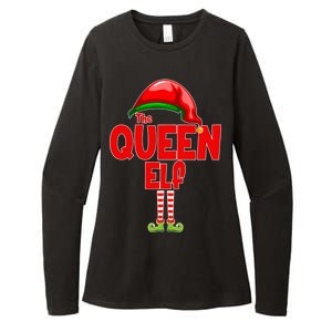 The Queen Elf Christmas Womens CVC Long Sleeve Shirt