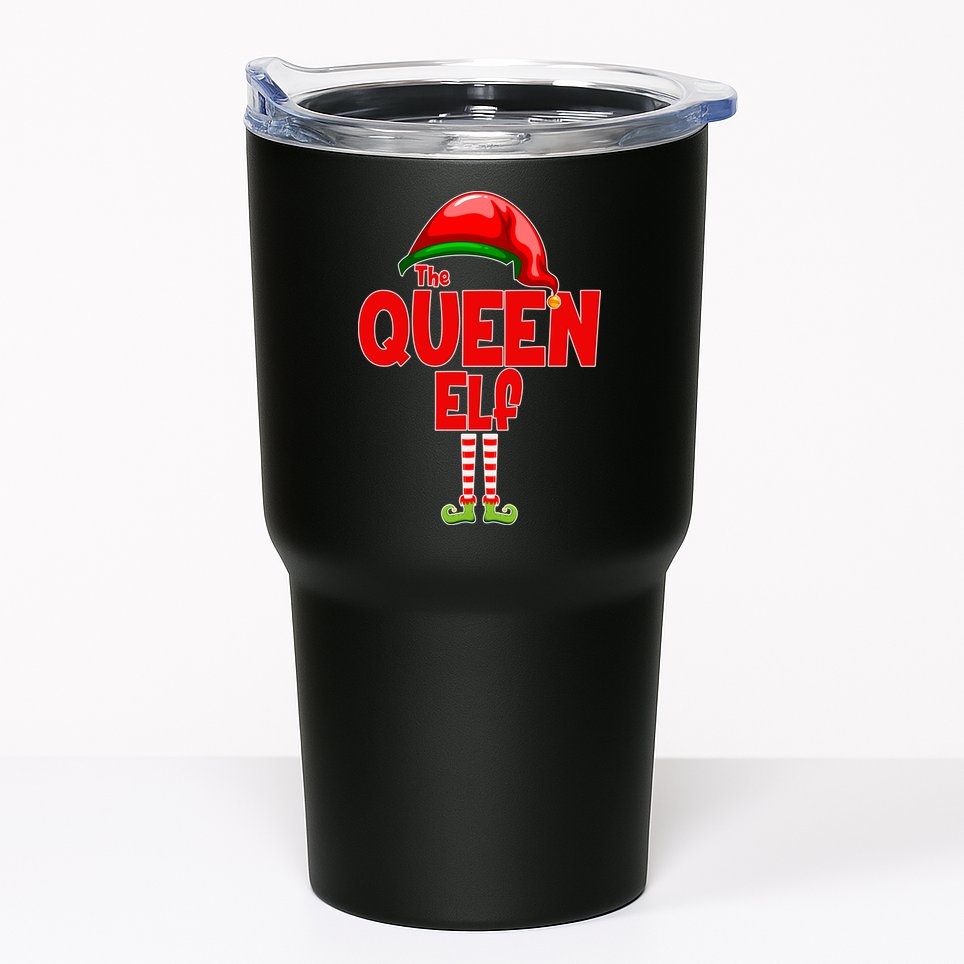 The Queen Elf Christmas Tumbler