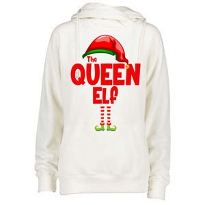 The Queen Elf Christmas Womens Funnel Neck Pullover Hood