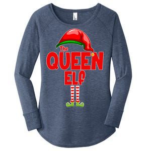 The Queen Elf Christmas Women's Perfect Tri Tunic Long Sleeve Shirt