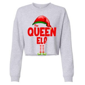 The Queen Elf Christmas Cropped Pullover Crew