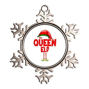 The Queen Elf Christmas Metallic Star Ornament