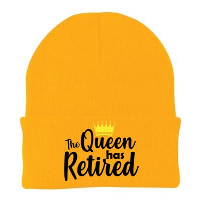 The Queen Has Retired Knit Cap Winter Beanie