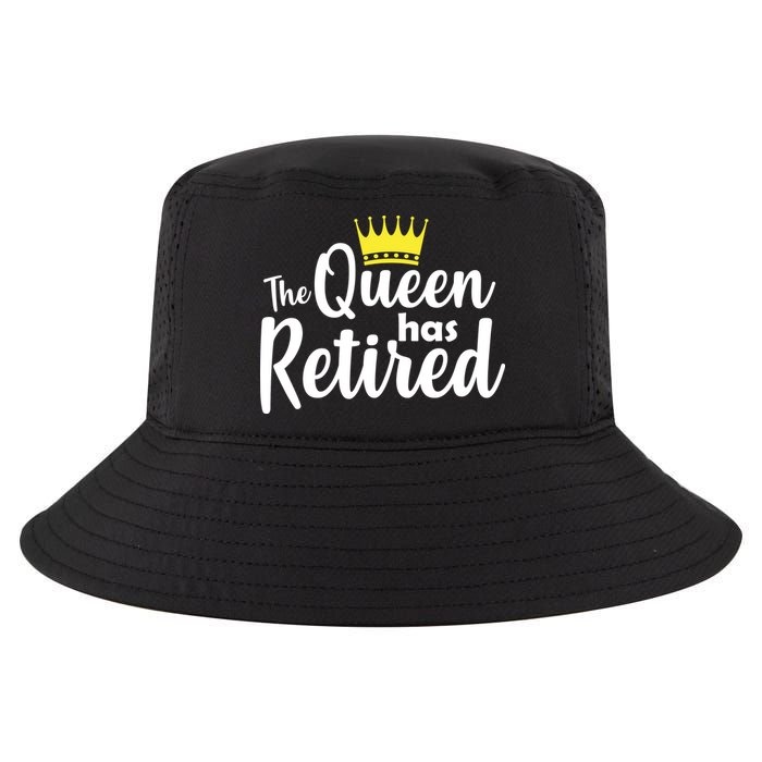 The Queen Has Retired Cool Comfort Performance Bucket Hat