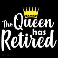 The Queen Has Retired 7-Panel Snapback Hat