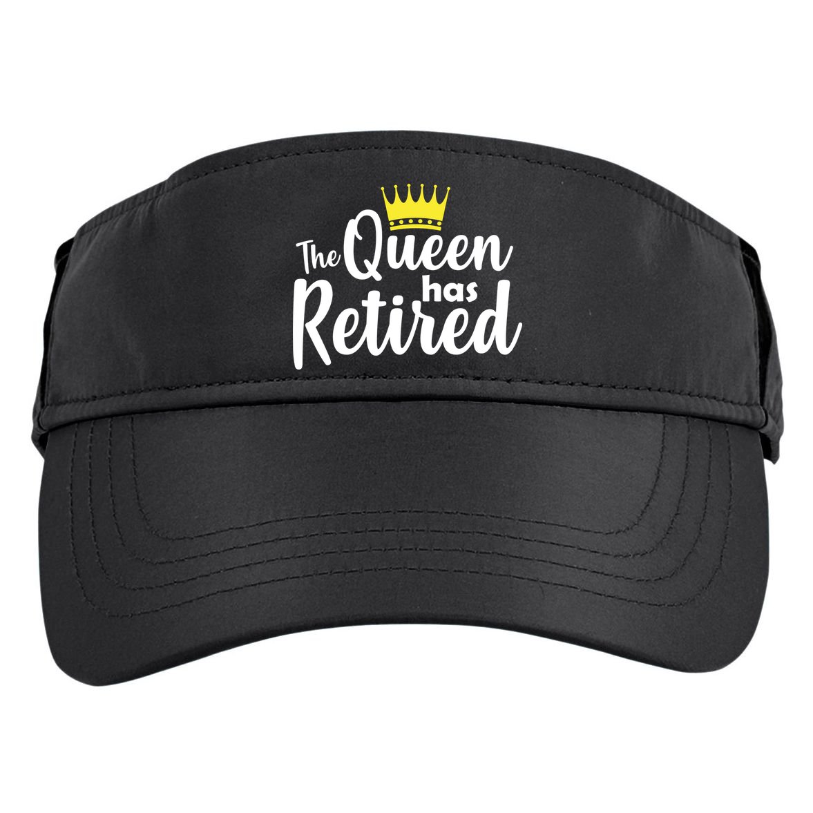 The Queen Has Retired Adult Drive Performance Visor