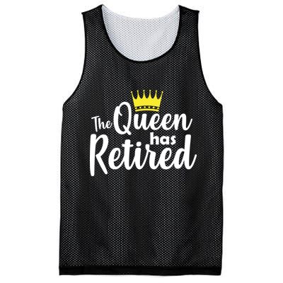 The Queen Has Retired Mesh Reversible Basketball Jersey Tank