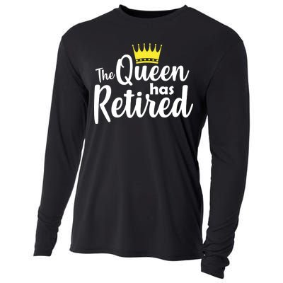 The Queen Has Retired Cooling Performance Long Sleeve Crew