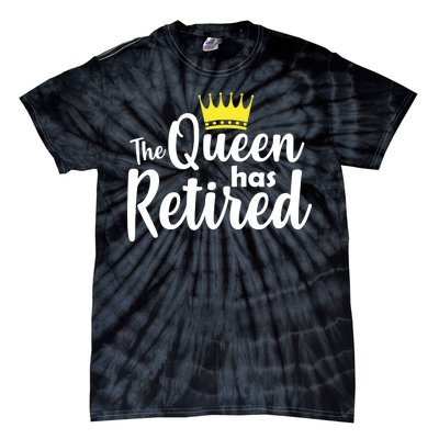 The Queen Has Retired Tie-Dye T-Shirt