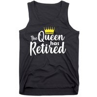 The Queen Has Retired Tank Top