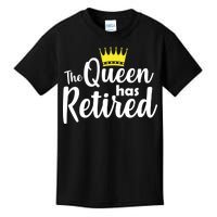 The Queen Has Retired Kids T-Shirt