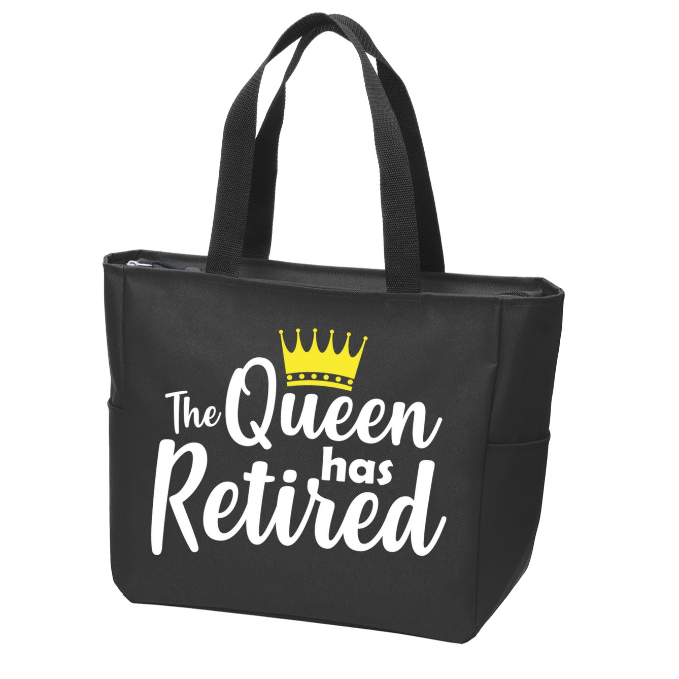 The Queen Has Retired Zip Tote Bag