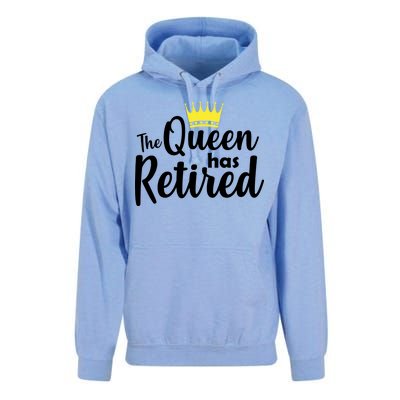 The Queen Has Retired Unisex Surf Hoodie