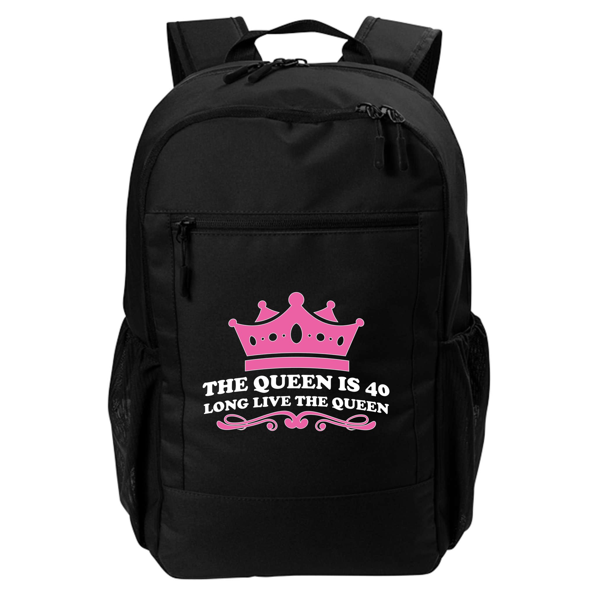 The Queen Is 40 Funny 40th Birthday Backpack