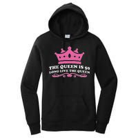 The Queen Is 50 Funny 50th Birthday Women's Pullover Hoodie