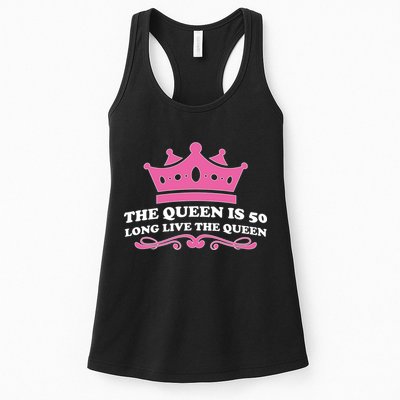 The Queen Is 50 Funny 50th Birthday Womens Tank Top