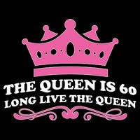 The Queen Is 60 Funny 60th Birthday Cooling Performance Crew T-Shirt