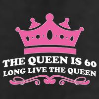 The Queen Is 60 Funny 60th Birthday Adult Drive Performance Visor