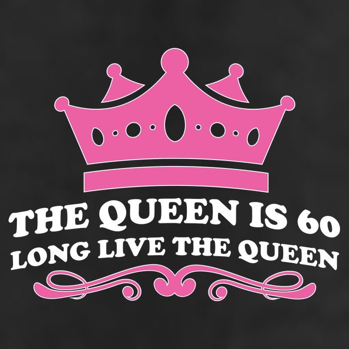 The Queen Is 60 Funny 60th Birthday Adult Drive Performance Visor