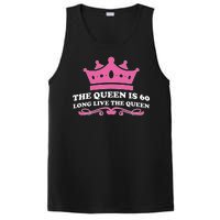 The Queen Is 60 Funny 60th Birthday PosiCharge Competitor Tank