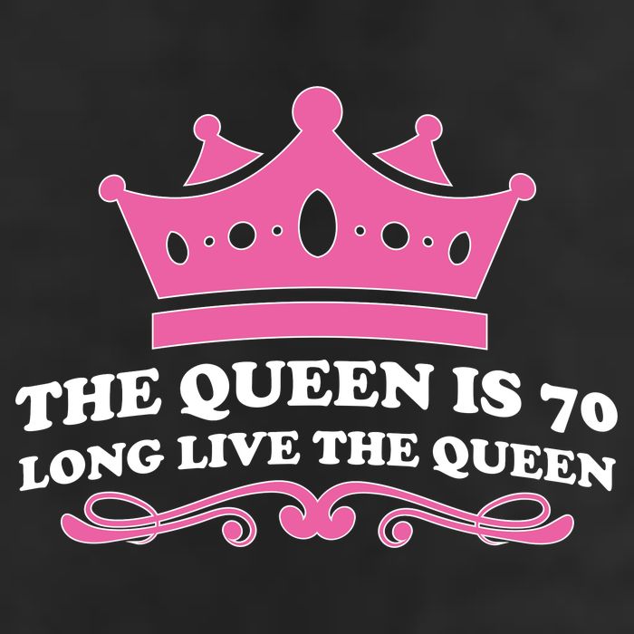 The Queen Is 70 Funny 70th Birthday Adult Drive Performance Visor
