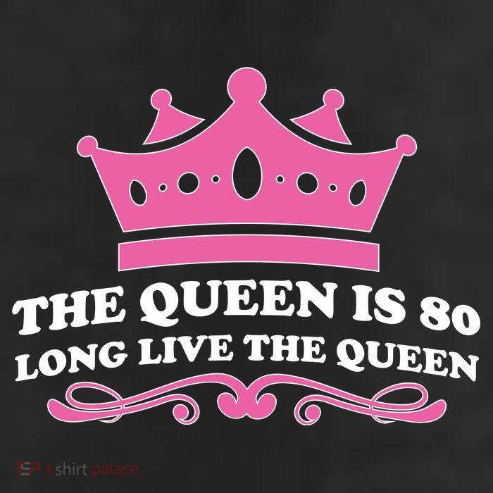 The Queen Is 80 Funny 80th Birthday 11oz C Handle Ceramic Mug