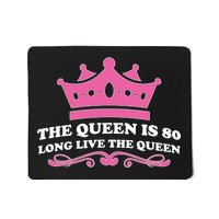 The Queen Is 80 Funny 80th Birthday Mousepad