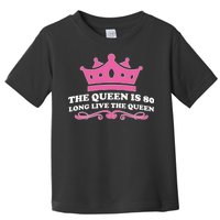 The Queen Is 80 Funny 80th Birthday Toddler T-Shirt