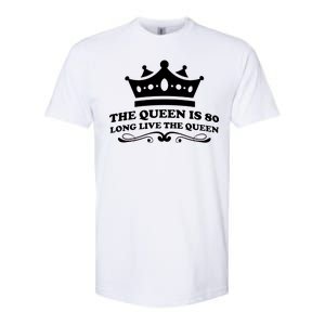 The Queen Is 80 Funny 80th Birthday Softstyle CVC T-Shirt