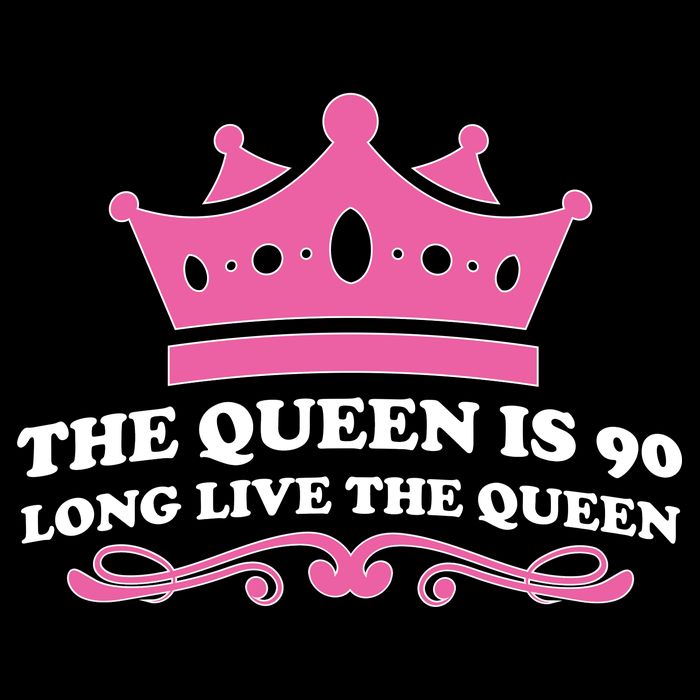 The Queen Is 90 Funny 90th Birthday Cooling Performance Crew T-Shirt
