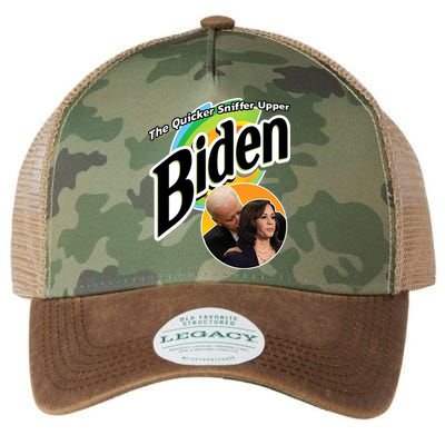 The Quicker Sniffer Upper Biden Legacy Tie Dye Trucker Hat