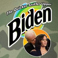 The Quicker Sniffer Upper Biden Legacy Tie Dye Trucker Hat