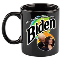 The Quicker Sniffer Upper Biden 11oz C Handle Ceramic Mug