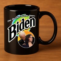 The Quicker Sniffer Upper Biden 11oz C Handle Ceramic Mug