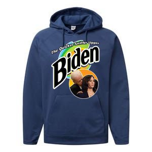 The Quicker Sniffer Upper Biden Performance Fleece Hoodie