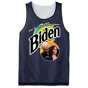 The Quicker Sniffer Upper Biden Mesh Reversible Basketball Jersey Tank