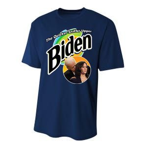 The Quicker Sniffer Upper Biden Performance Sprint T-Shirt