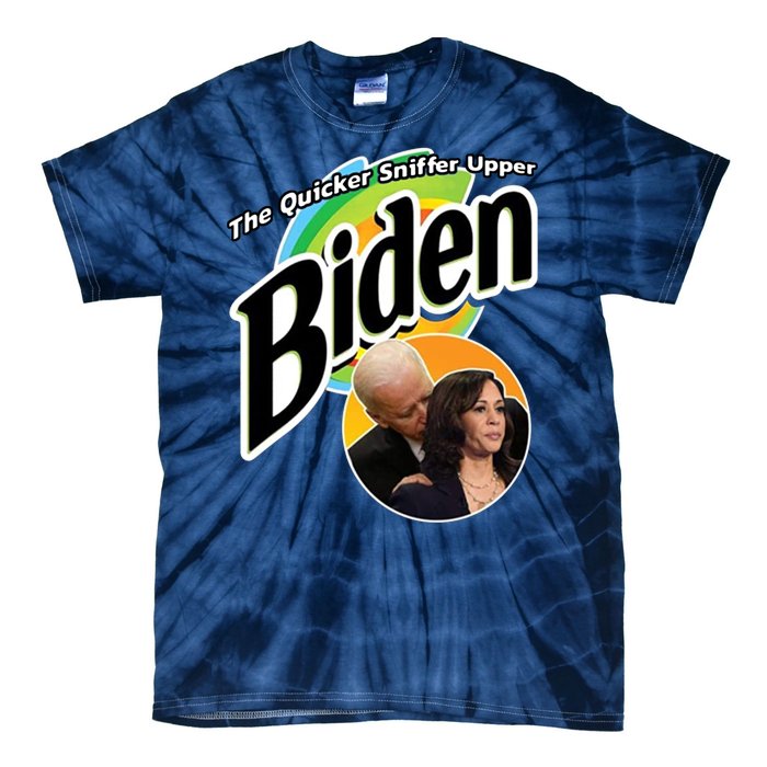 The Quicker Sniffer Upper Biden Tie-Dye T-Shirt