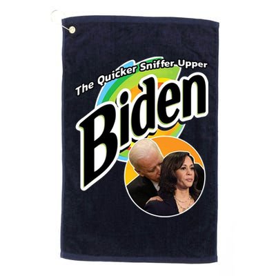 The Quicker Sniffer Upper Biden Golf Towel