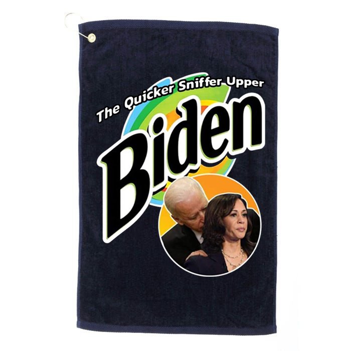 The Quicker Sniffer Upper Biden Golf Towel